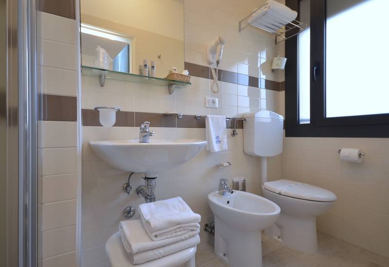 camera singola hotel Olimpia Bibione